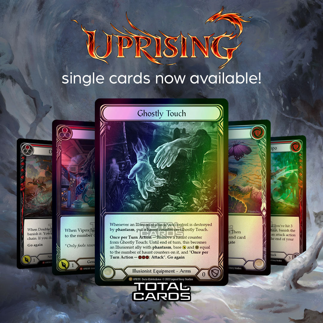 Single cards now available for Uprising!