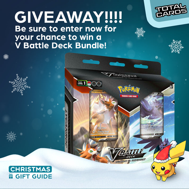 Pokemon - V Battle Deck Bundle - Lycanroc Vs Corviknight - Giveaway