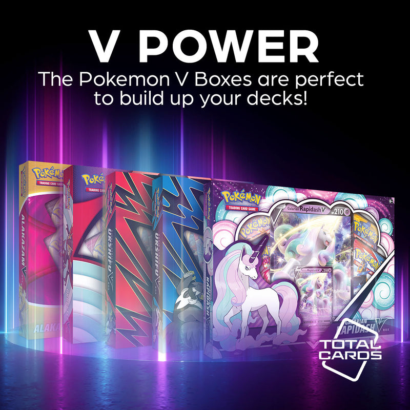 Build your deck around an awesome Pokemon V Box!