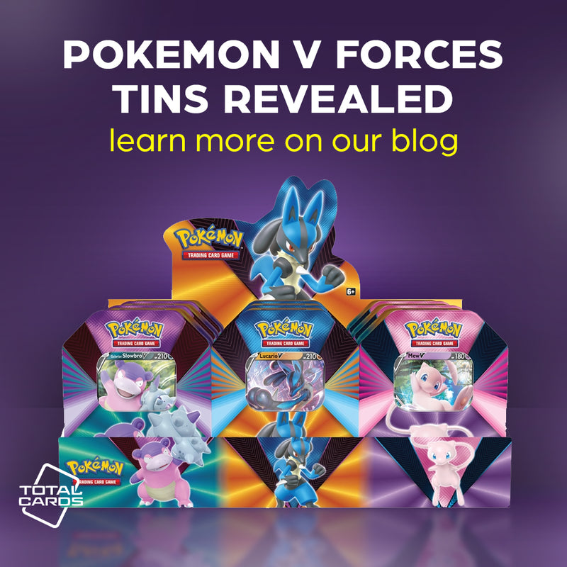 Pokémon Spring 2021 V Tins Revealed as V Force Tins