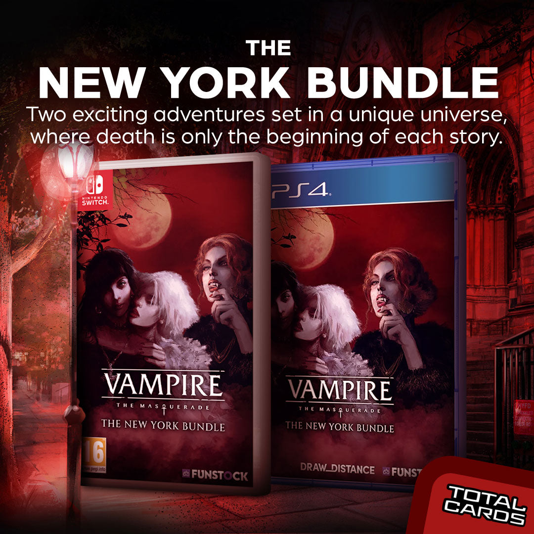Vampire the Masquerade New York Bundle available for pre-order!