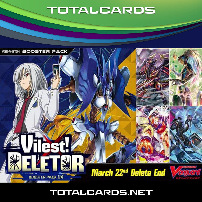 Cardfight Vanguard Trial Deck Kouji Ibuki and Vilest! Deletor Booster Box Available for Pre-Order!!!