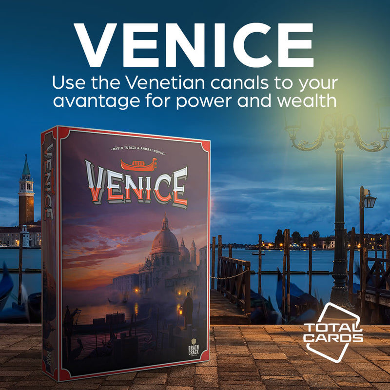 Gain political influence in the game of Venice!