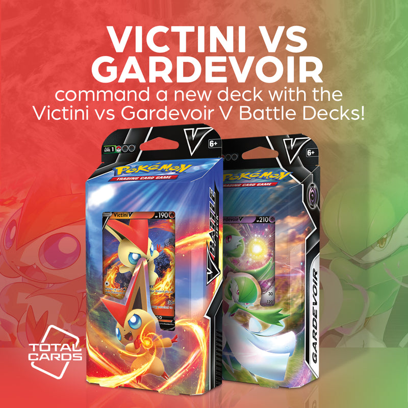 Command a new V Battle Deck with Victini V or Gardevoir V!