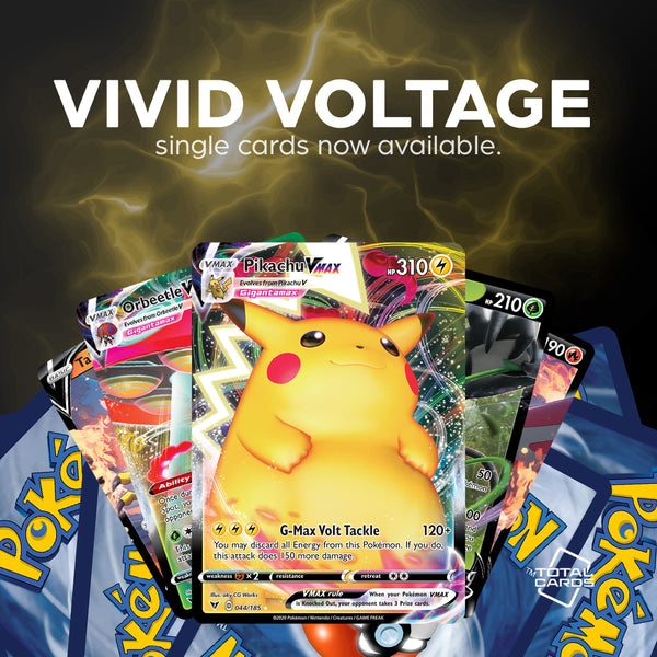 Empower your collection with single cards from Vivid Voltage!