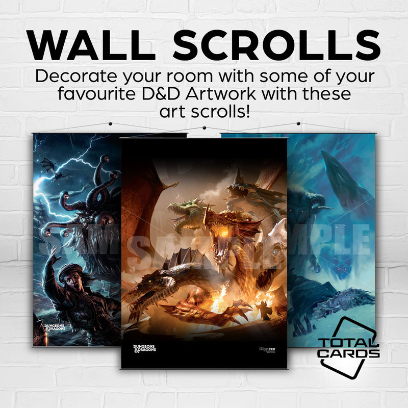 Decorate your wall in style with D&D wall scrolls!