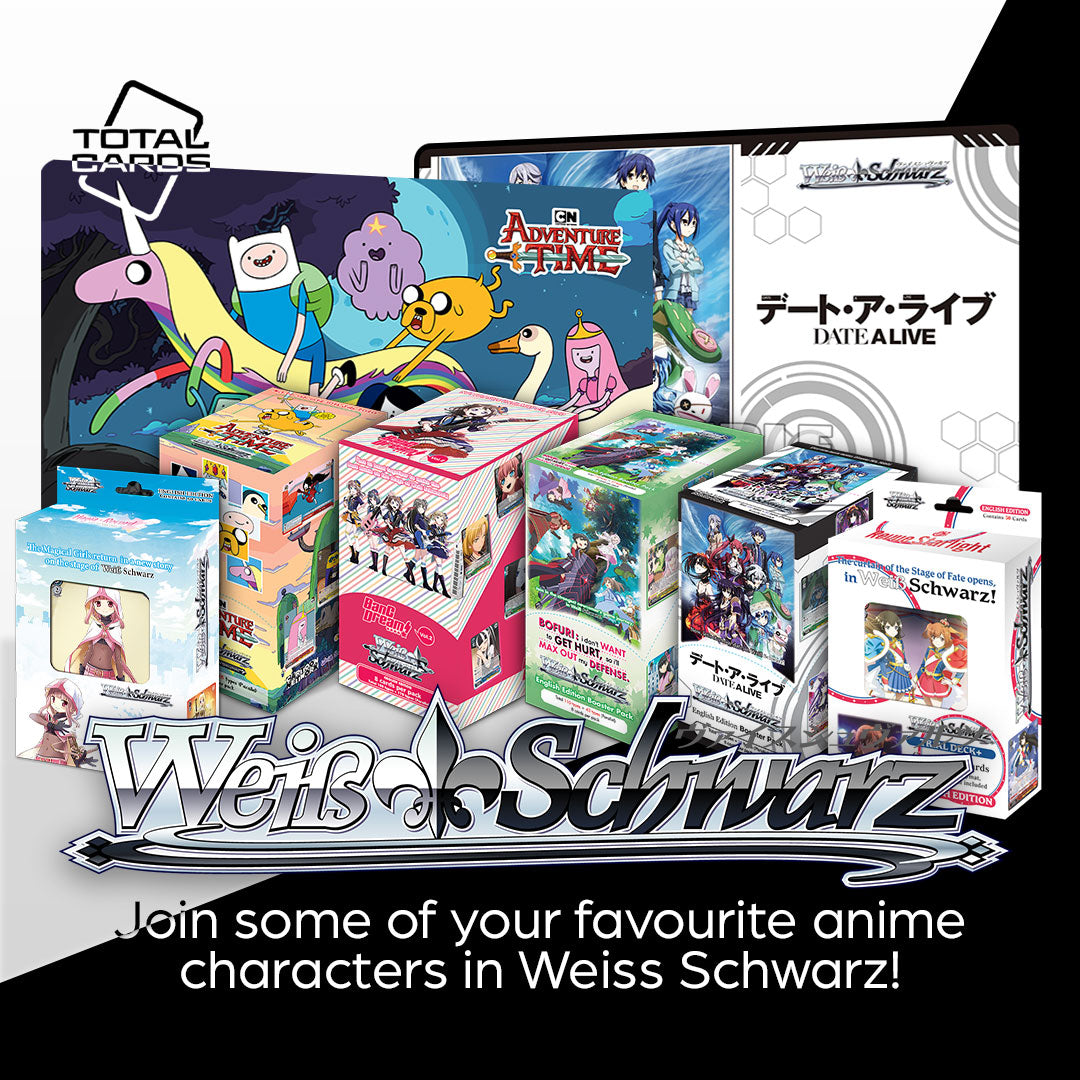 Bring your favourite anime to the tabletop with Weiss Schwarz!