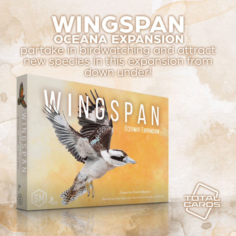 Take flight with the awesome Oceania expansion for Wingspan!