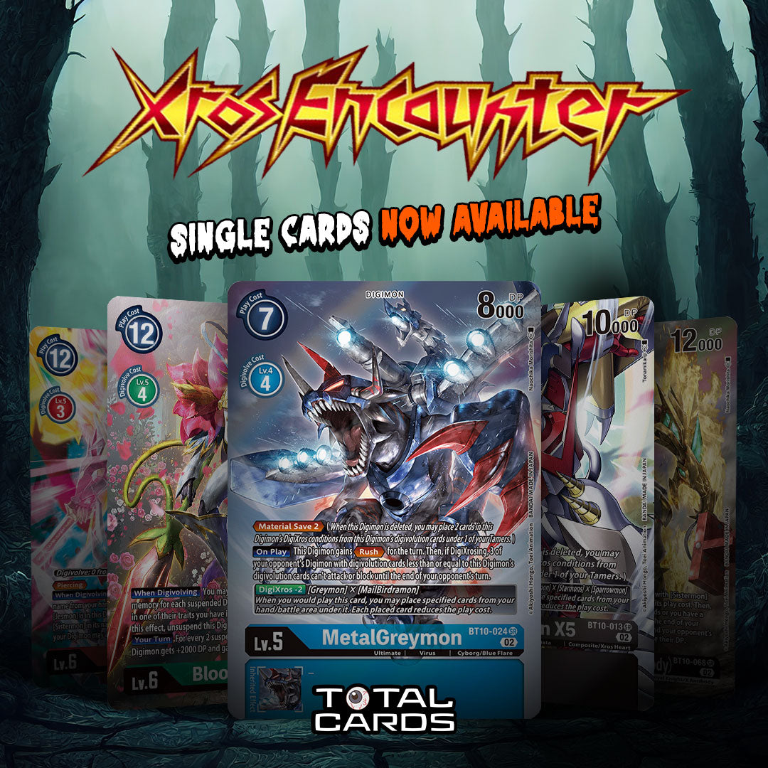 Xros Encounter Single Cards now available!