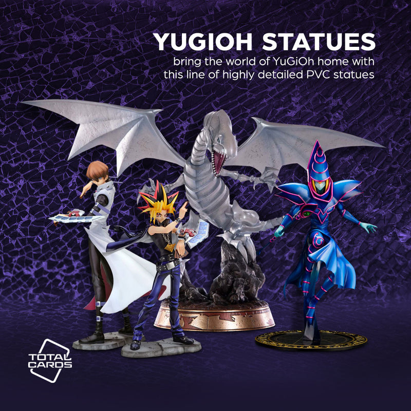 It's time to duel with these epic Yu-Gi-Oh! statues!