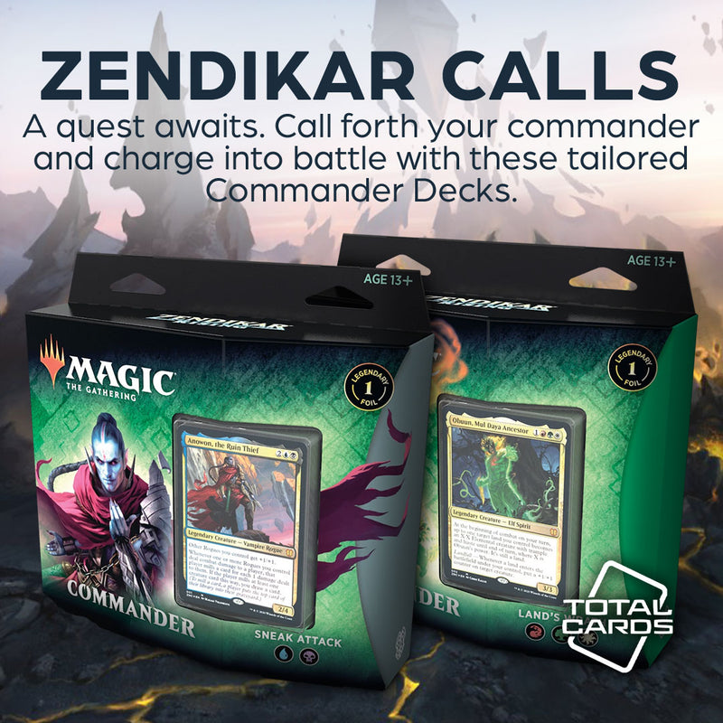 Engage in Battle with Zendikar Rising Commander Decks!