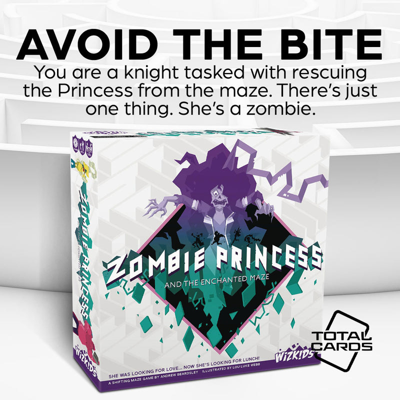 Escape from the treacherous and enchanted maze in Zombie Princess!