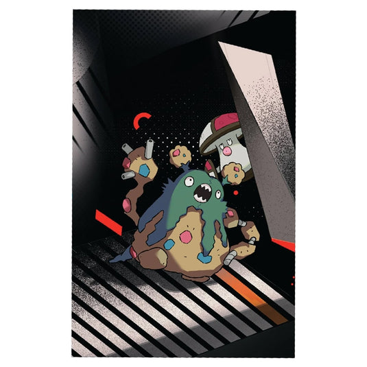 Pokemon - Scarlet & Violet - Black Bolt & White Flare - Unova Mini Tin - Garbodor & Amoonguss - Sticker