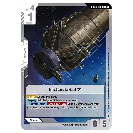 Gundam Card Game - GD-04: Phantom Aria - Industrial 7 (C) - GD04-130