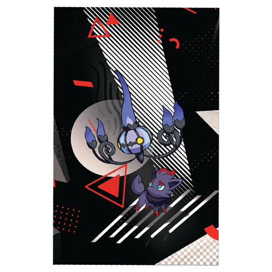 Pokemon - Scarlet & Violet - Black Bolt & White Flare - Unova Mini Tin - Chandelure & Zorua - Sticker