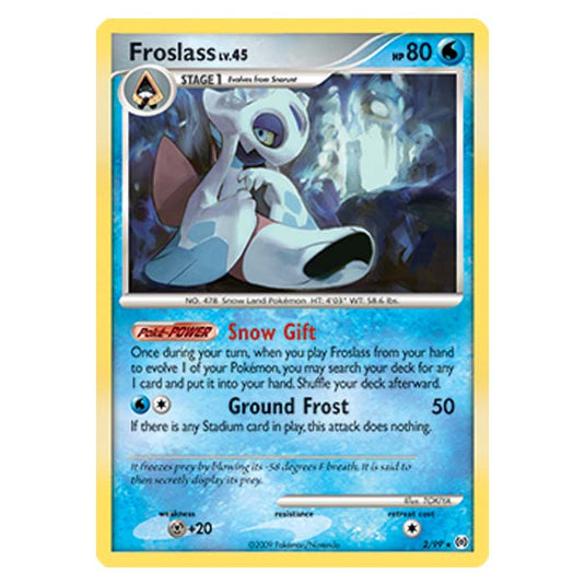 Pokemon - Platinum Arceus - Froslass - 2/99