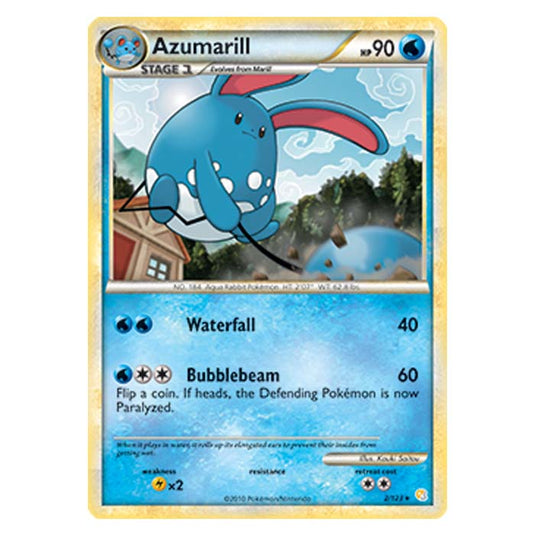 Pokemon - HGSS - Azumarill - 2/123