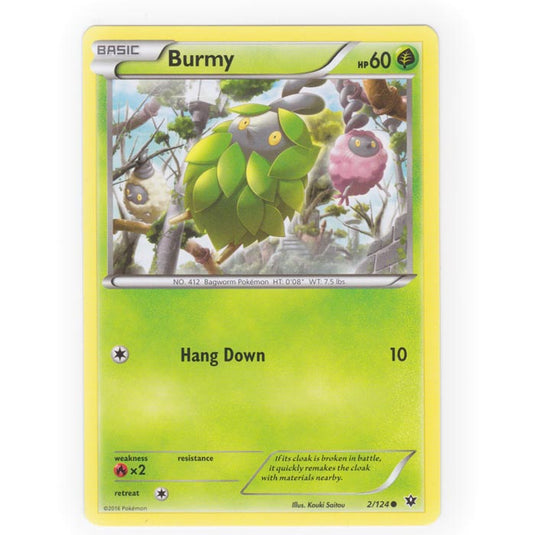 Pokemon - XY - Fates Collide - Burmy - 2/124