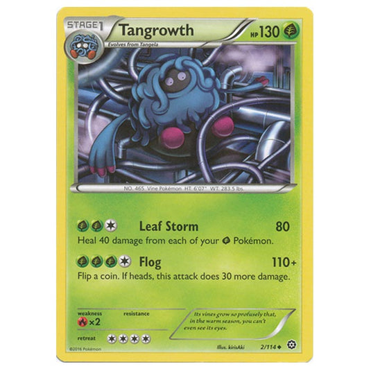 Pokemon - XY - Steam Siege - Tangrowth - 2/114