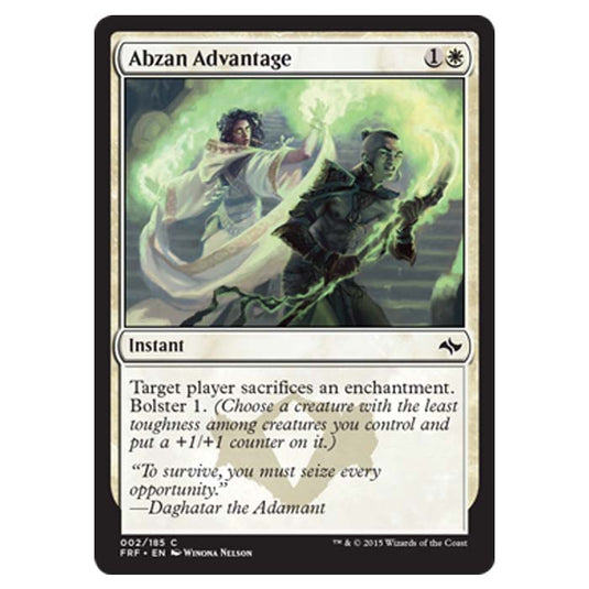 Magic the Gathering - Fate Reforged - Abzan Advantage - 2/185