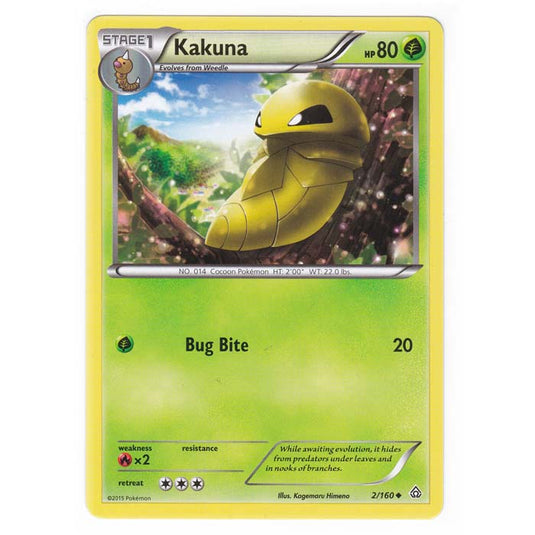 Pokemon - XY Primal Clash - Kakuna - 2/160