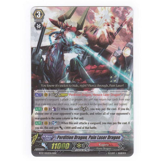 CFV - Blazing Perdition - Perdition Dragon Pain Laser Dragon - 2/144