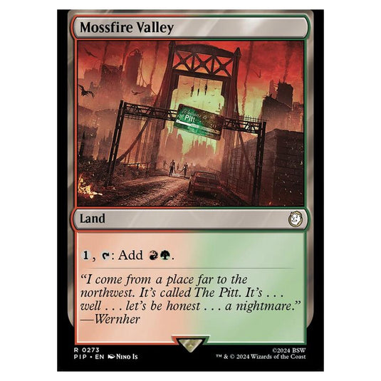 Magic The Gathering - Universes Beyond - Fallout - Mossfire Valley - 0273