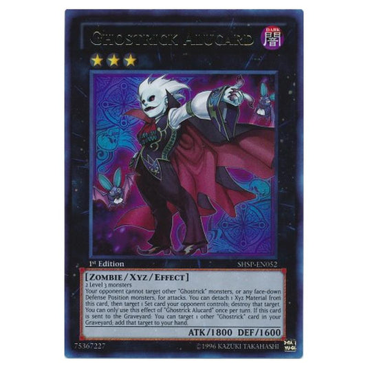 Yu-Gi-Oh! - Shadow Specters - Ghostrick Alucard (Ultra Rare) SHSP-EN052
