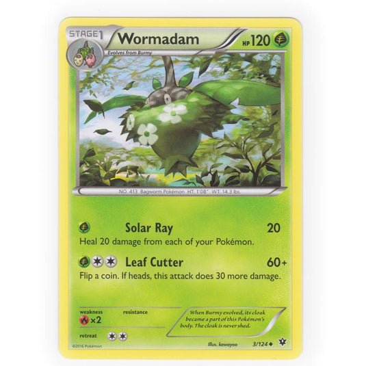 Pokemon - XY - Fates Collide - Wormadam - 3/124