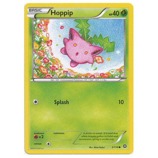 Pokemon - XY - Steam Siege - Hoppip - 3/114