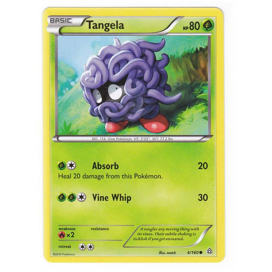 Pokemon - XY Primal Clash - Tangela - 4/160