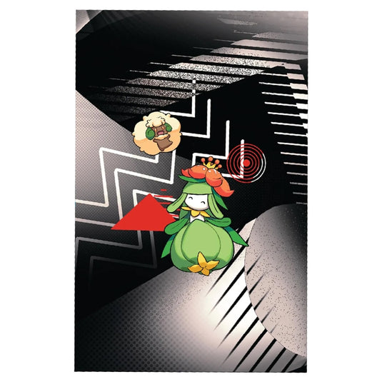 Pokemon - Scarlet & Violet - Black Bolt & White Flare - Unova Mini Tin - Lilligant & Whimsicott - Sticker