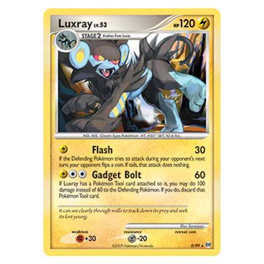 Pokemon - Platinum Arceus - Luxray - 5/99