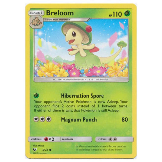 Pokemon - Shining Legends - Breloom - 5/73