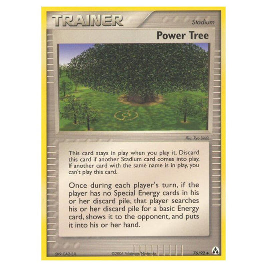 Pokemon - EX Legend Maker - Power Tree - 76/92
