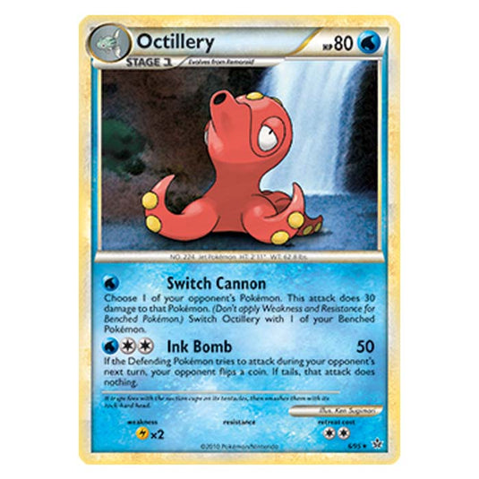 Pokemon - HGSS - Unleashed - Octillery 6/95