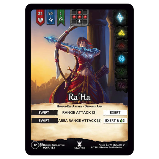 Genesis Battle of Champions - Welcome to Jaelara - Ra'Ha (Starter Rare) J2006