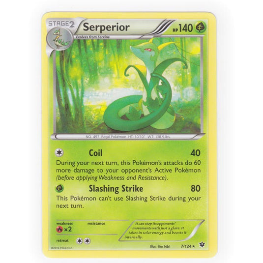 Pokemon - XY - Fates Collide - Serperior - 7/124