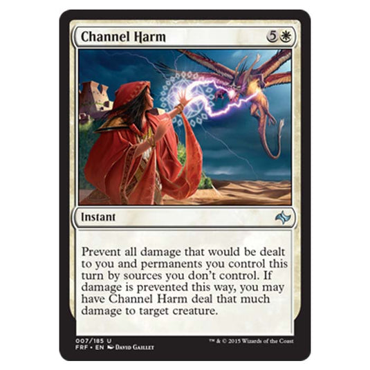 Magic the Gathering - Fate Reforged - Channel Harm - 7/185