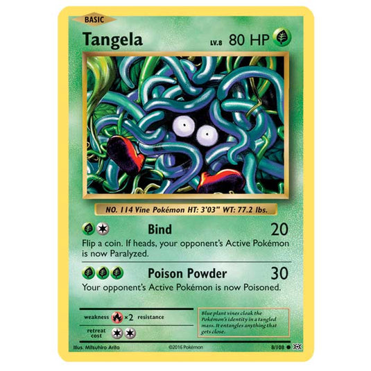 Pokemon - XY Evolutions - Tangela - 8/108