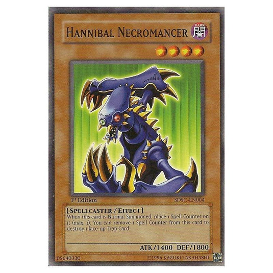 Yu-Gi-Oh! - Spellcaster's Command Structure Deck - Hannibal Necromancer (Common) SDSC-EN004