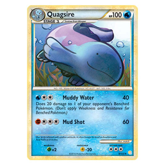 Pokemon - HGSS - Quagsire - 9/123