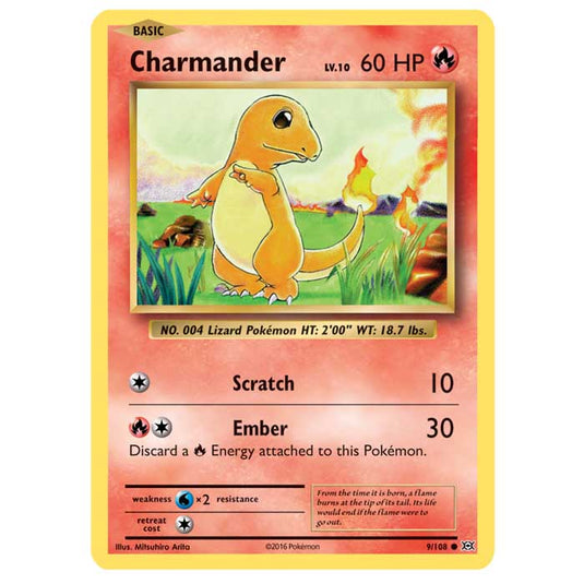 Pokemon - XY Evolutions - Charmander - 9/108