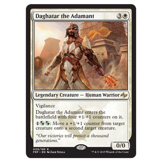 Magic the Gathering - Fate Reforged - Daghatar the Adamant - 9/185