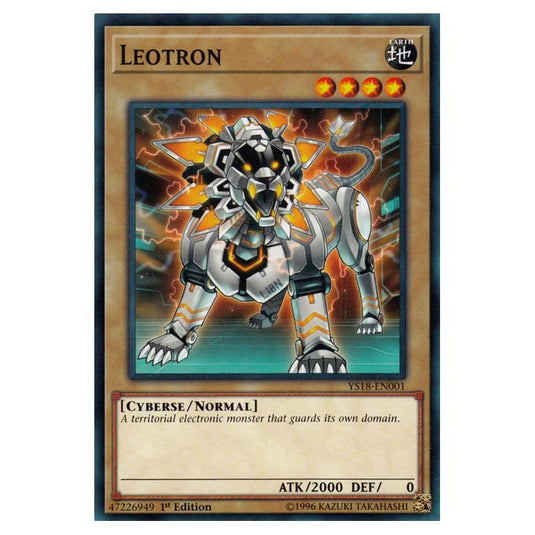 Yu-Gi-Oh! - Starter Deck - Codebreaker - Leotron (Common) YS18-EN001