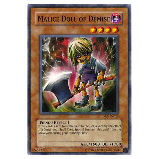 Yu-Gi-Oh! - Dark Revelation Volume 3 - Malice Doll of Demise (Common) DR3-EN018