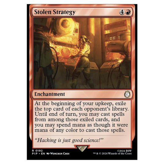 Magic The Gathering - Universes Beyond - Fallout - Stolen Strategy - 0192