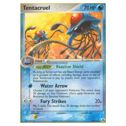 Pokemon - EX Legend Maker - Tentacruel - 45/92