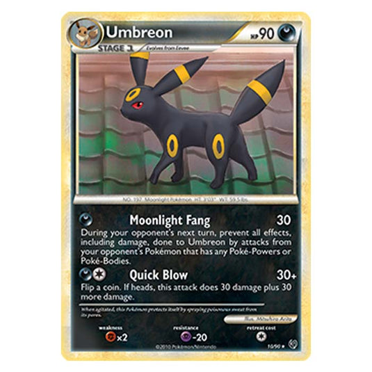 Pokemon - HGSS Undaunted - Umbreon - 10/90