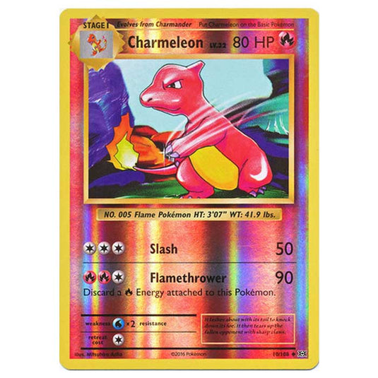 Pokemon - XY Evolutions - (Reverse Holo) - Charmeleon - 10/108